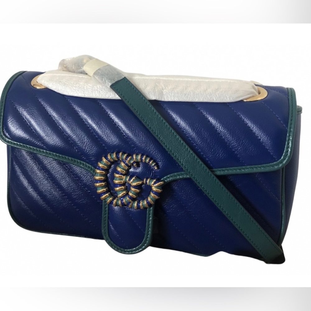 NWT Rare Jewel Gucci GG Marmont bag
